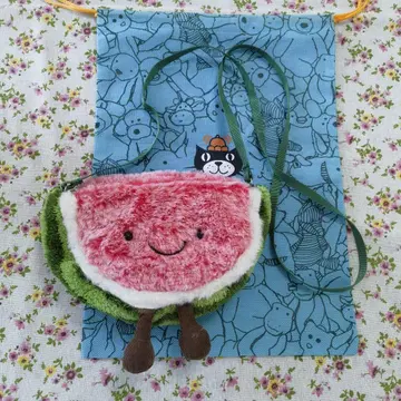JELLYCAT 수박 미니백 봉제 인형