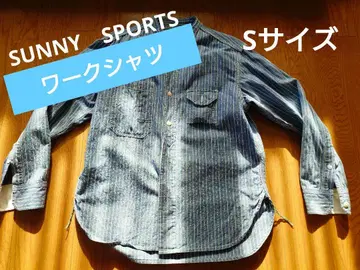 SUNNYSPORTS 스트라이프 데님 긴팔 셔츠