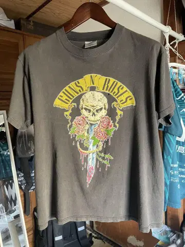 건즈 앤 로지즈 빈티지 T셔츠 Guns N' Roses