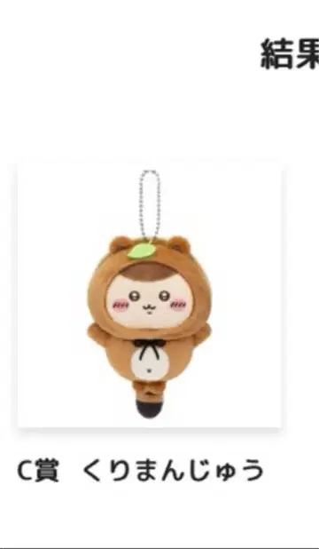 밤만쥬 봉제 인형 너구리