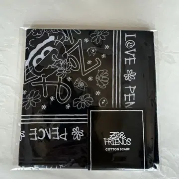 ZO&FRIENDS 팝업 ZOA 스카프