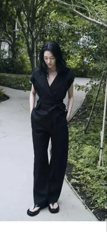 ZARA 자라 린넨 베스트