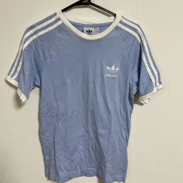 adidas originals 라이트 블루 링거 T셔츠
