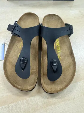 3 BIRKENSTOCK Gizeh 블랙 22.5cm(35)