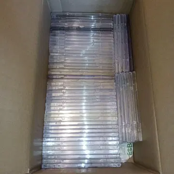 8cm CD 싱글 CD 용 플라스틱 케이스 55개 묶음 판매