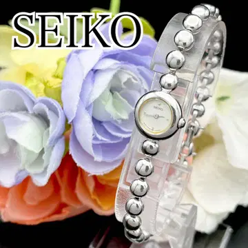 작동 손목시계 SEIKO 세이코 실버 여성용 새상품 배터리 J43