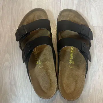 BIRKENSTOCK 블랙 2벨트 샌들 44 28.5cm