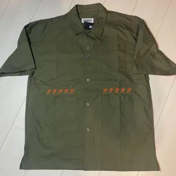 새상품 TENBOX S/S shirt olive 반팔 셔츠 셔츠 10