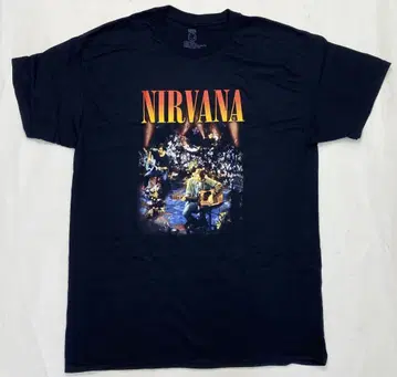 닐바나 NIRVANA LIVE CONCERT L 사이즈 T셔츠 정품