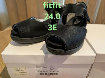 [ fitfit ] 힐 커버 소프트 샌들 LITE (블랙) 24.0