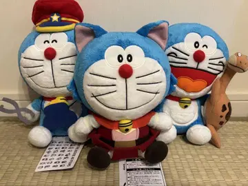 새상품 3체 세트 도라에몽 봉제 인형 영화 40주년 기념품