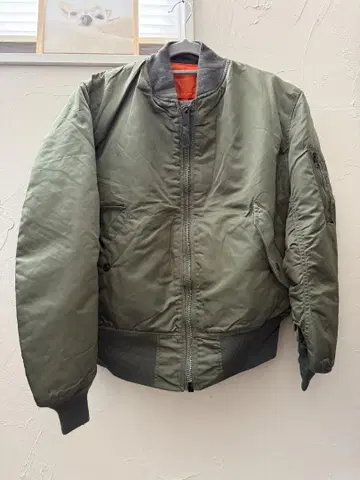 ALPHA INDUSTRIES USA 제조 IDEAL 지퍼