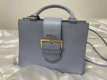 FURLA 라이트 블루 핸드백