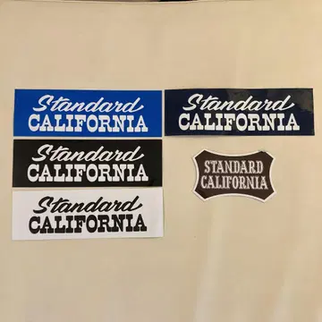 Standard CALIFORNIA 스티커 5매 세트