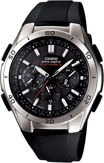 CASIO WAVE CEPTOR MULTI BAND 6 블랙