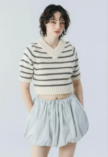 the toe Baklava Crop Knit