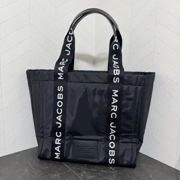새상품급 MARC JACOBS 로고 테이프 나일론 토트백