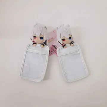 컬러풀피치 도누크 봉제 인형 패스 케이스