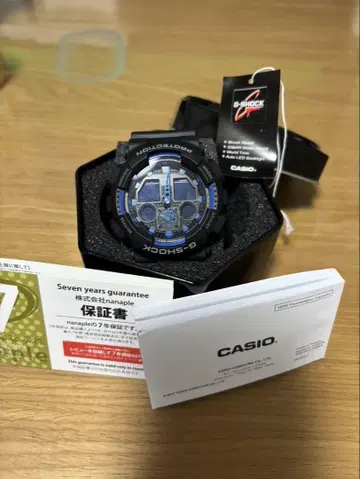 CASIO G-SHOCK 블랙/블루