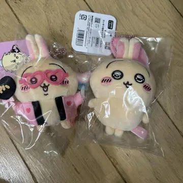 치이카와 랜드 덕질 부채 토끼 똘망한 눈의 토끼 마스코트