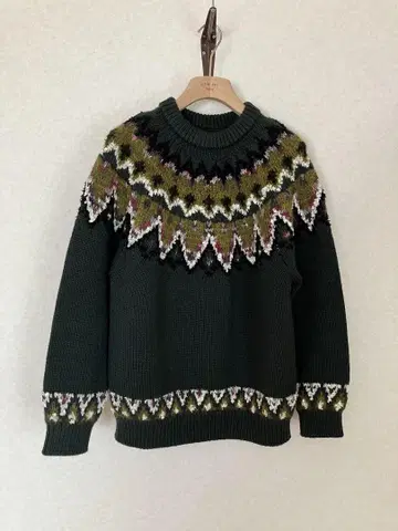 COOHEM 노르딕 스웨터