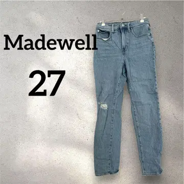 Madewell [27] 스트레이트 데님 라이트 블루