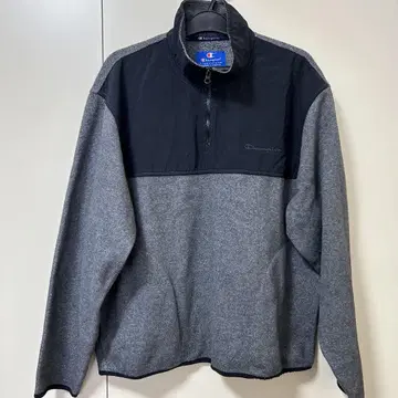 Champion 플리스 재킷 M 그레이/블랙
