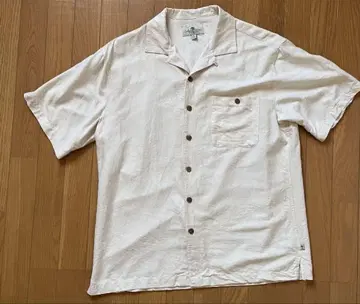 Tommy Bahama 토미 바하마 실크 오픈 카라 셔츠 L 사이즈