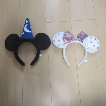 미키 미니 머리띠 2세트