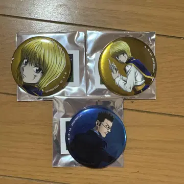 HUNTER x HUNTER 트레이딩 글리터 캔뱃지 싸우는 등 ver.