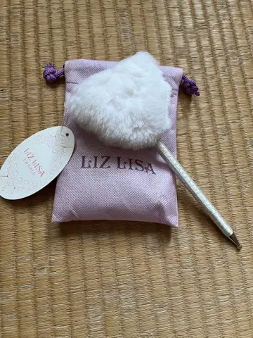 Liz LISA 퍼 달린 볼펜