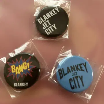 BLANKEY JET CITY 배지 세트