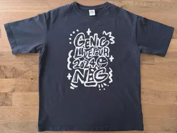 GENIC LIVETOUR 2024 N_G 티셔츠 M 사이즈