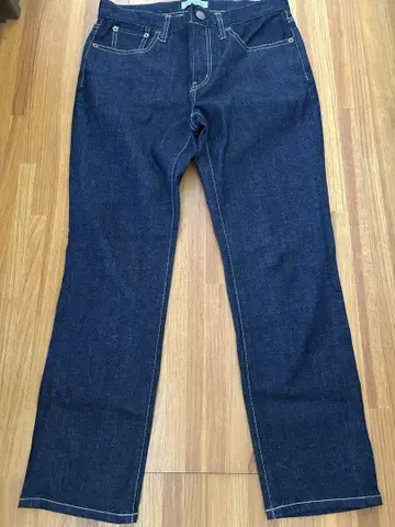 23 DENIM 스트레이트 데님 다크 블루