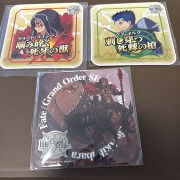 Fate/Grand Order 세가 카페 혜택 코스터 쿠훌린 세트