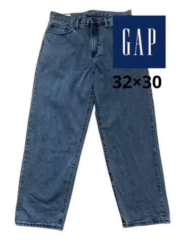 [구하기 어려움] GAP 갭 배기 데님 블랙 32/30
