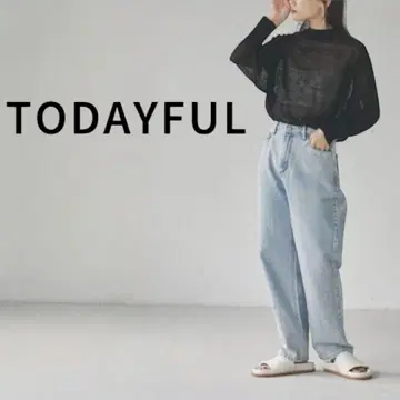새상품급 TODAYFUL 투데이풀 'Nora's Denim' 하이웨스트