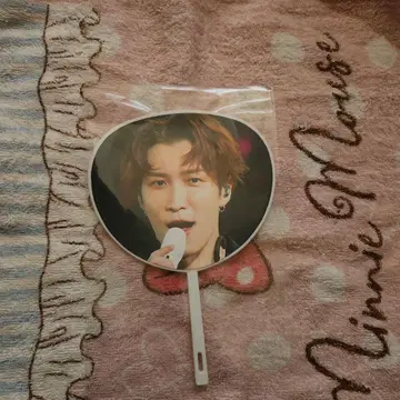 아이돌 부채 미사용
