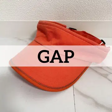00s GAP 선바이저 오렌지 페어리 그런지 갸루남 Y2K