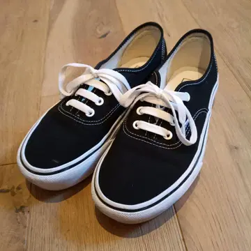 Vans 블랙 스니커즈 US 7.5