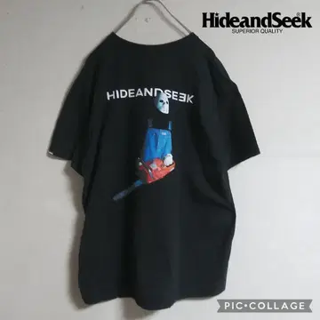 레어 HideandSeek 티셔츠 제이슨 블랙
