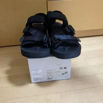 SUICOKE 스이코크 스포츠 샌들 블랙