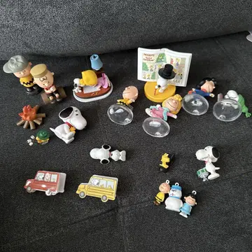 스누피 피규어 묶음 판매