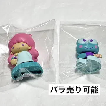 산리오 버블 헤드 인형 케로피 라라 2점 세트