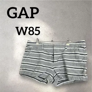 GAP [ W85 ] 보더 숏팬츠 네이비