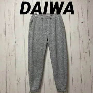 DAIWA 다이와 스웨트 팬츠 원포인트 자수 로고