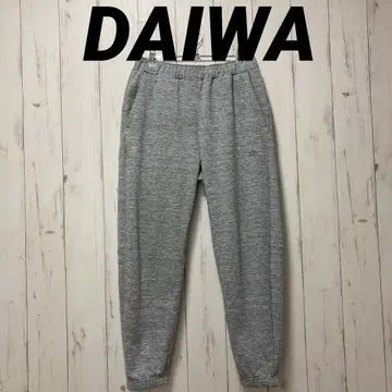 DAIWA 다이와 스웨트 팬츠 원포인트 자수 로고