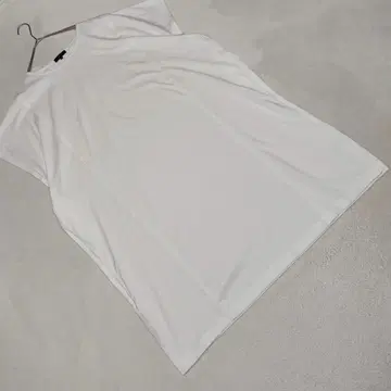 고품질 COMME CA ISM 티셔츠 슬리브리스 이너 화이트 M