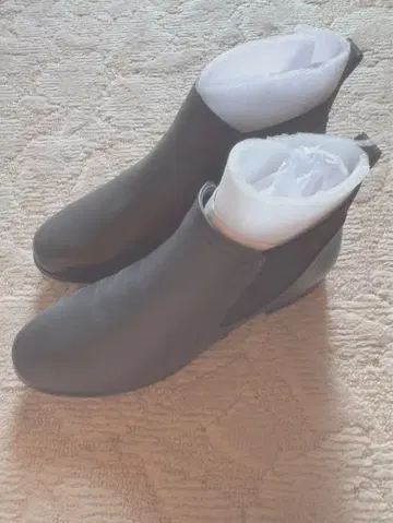 Sasso 24.5cm 사이드 고어 부츠 가죽
