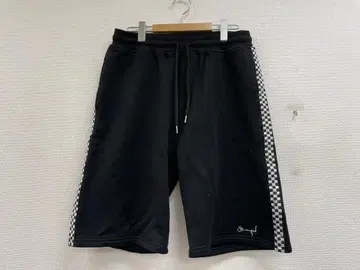 스탬피디 STAMPD 체커 라인 스웨트 하프 팬츠 L A24312